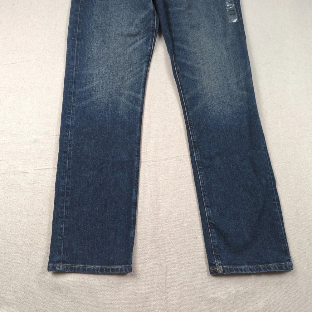 American Eagle Jeans Mens 30x32 Blue Original Straight Distressed New